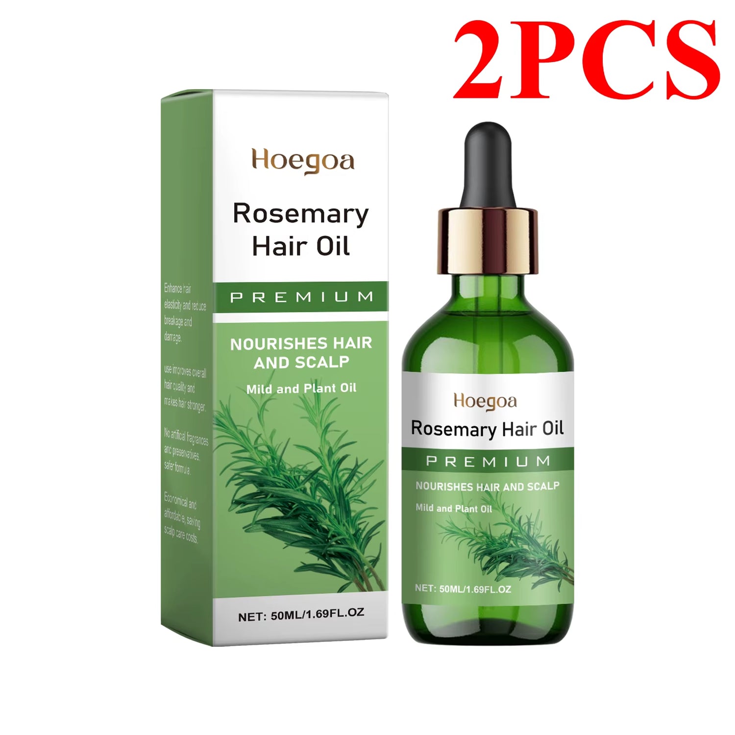 Rosemary Dense Hair Essential Oil Repairs Hair Damage Prevent Hair Loss Soften Hair Strengthen Hair Roots Nourishe Hair Care Oil